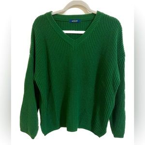 Oversized Green Sweater